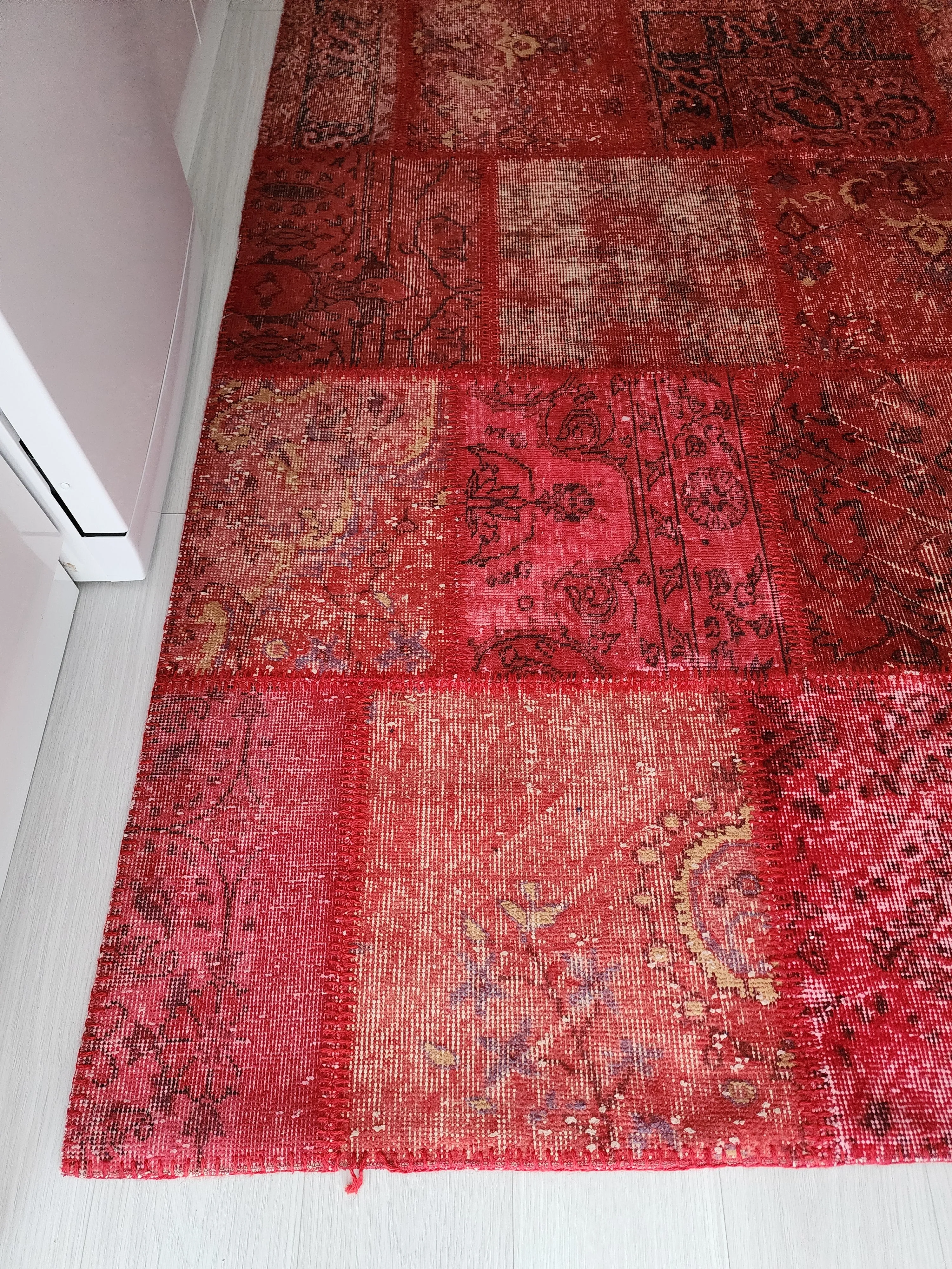 Red Pachwork Rug
