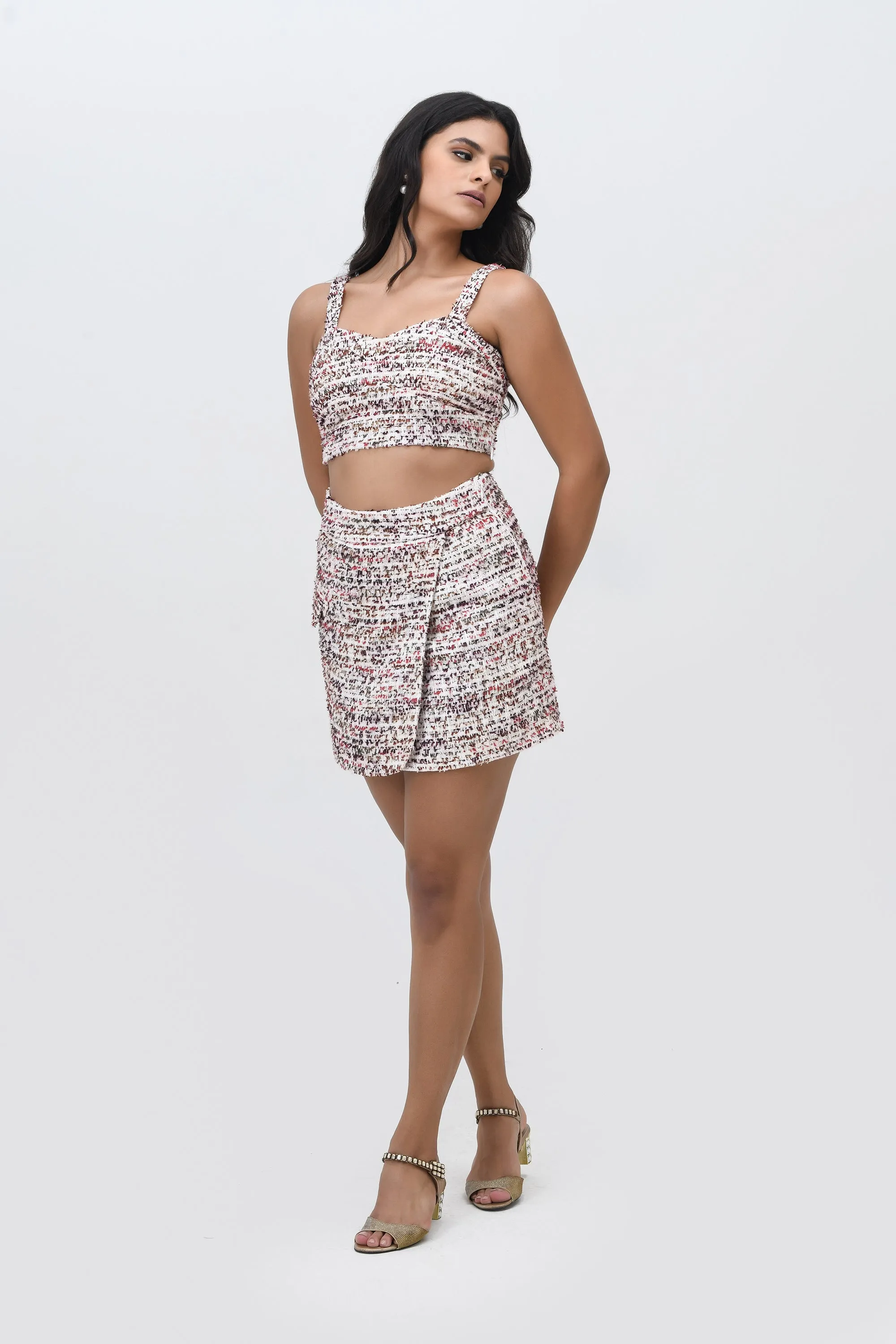 Red Velvet Skirt