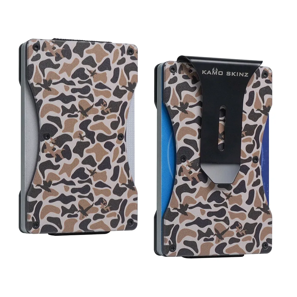 Retro Waterfowl Slim Wallet