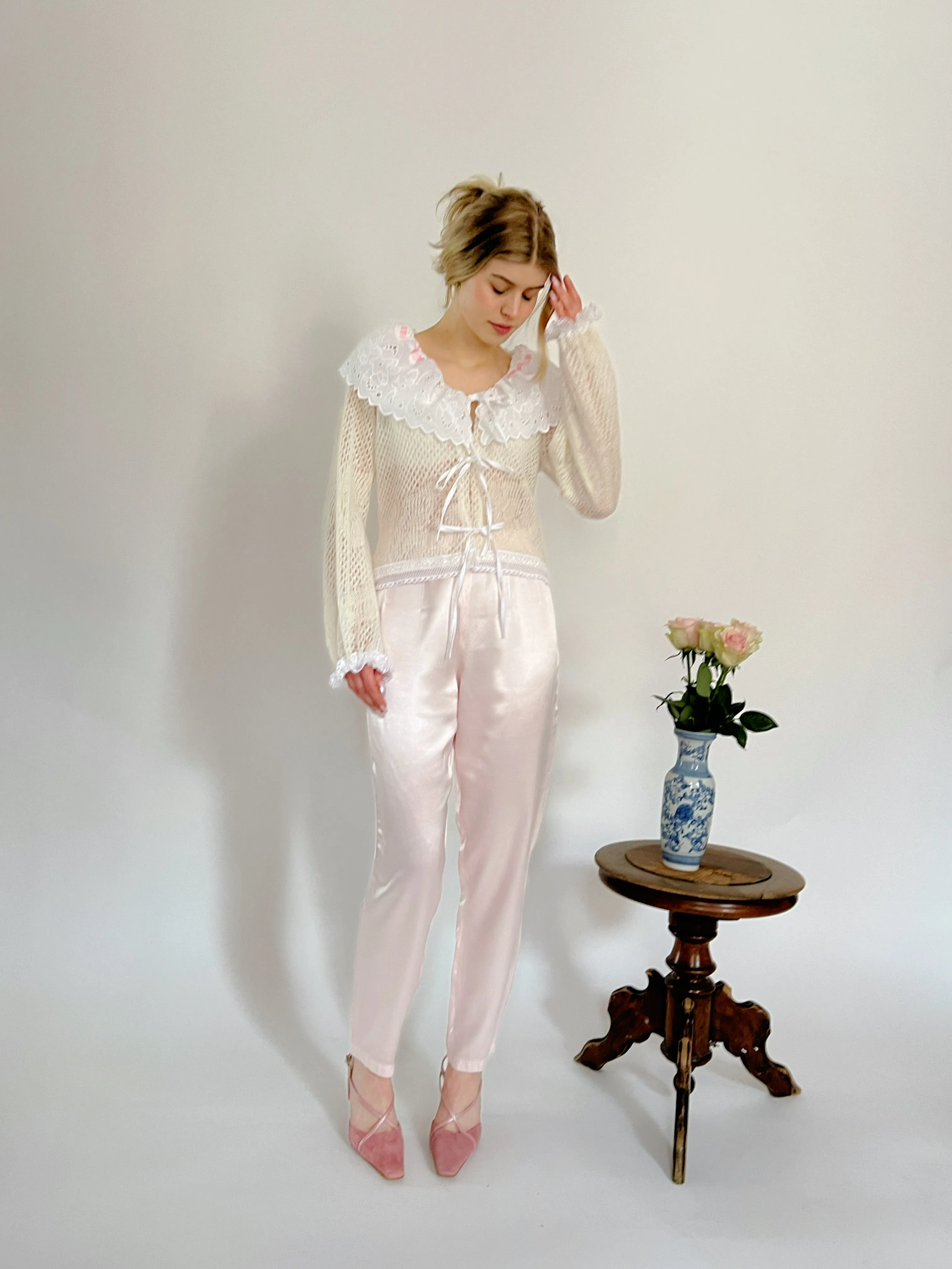 Reworked Rose Cardigan