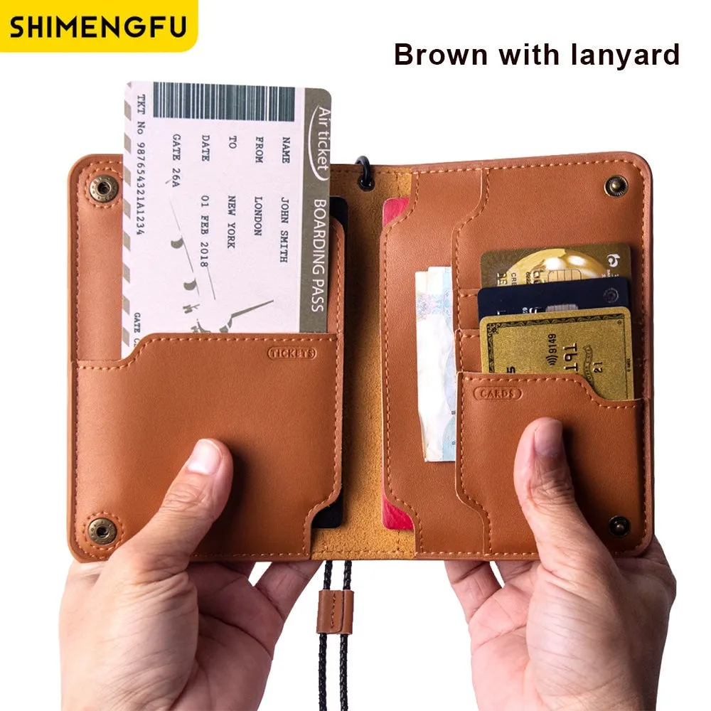 RFID Passport Wallet - Travel Essential