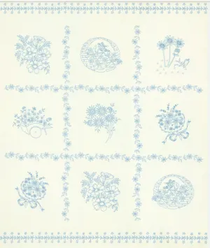 Robert Kaufman Daisys Bluework
