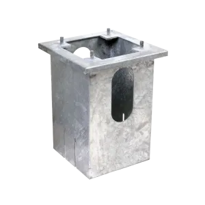 Rolec GMCP0010 BasicCharge/Classic Galvanised Steel Ground Mounting Base