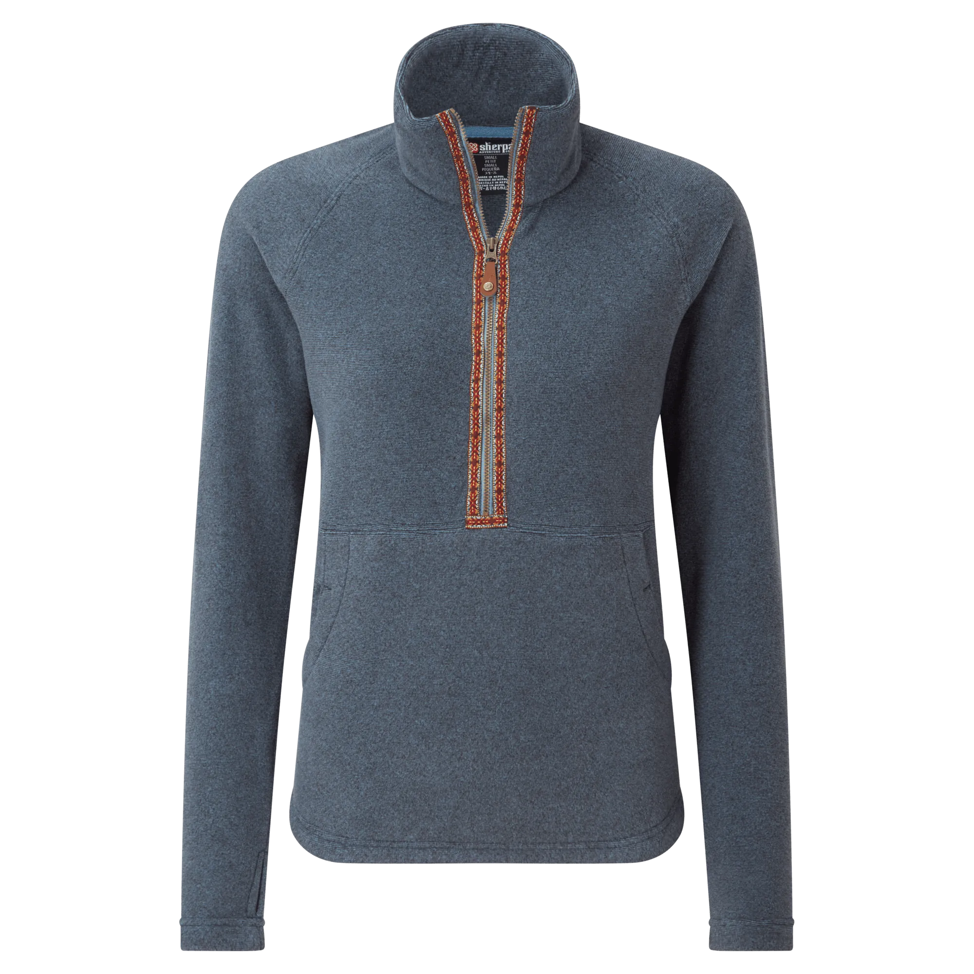 Rolpa Half Zip Pullover - Neelo Blue