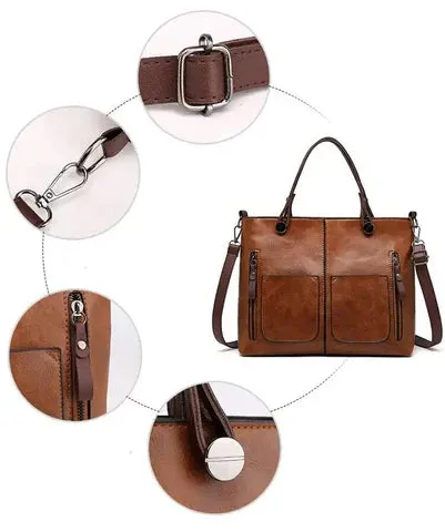 Rosa | Chic Leather Handbag