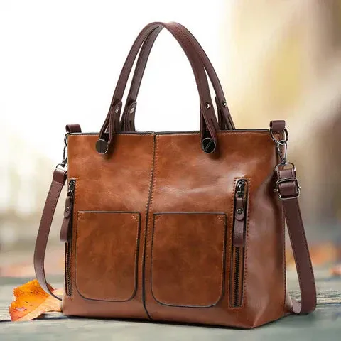 Rosa | Chic Leather Handbag