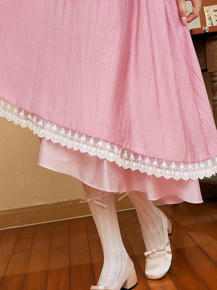 Rosalie Lace Trim Dress