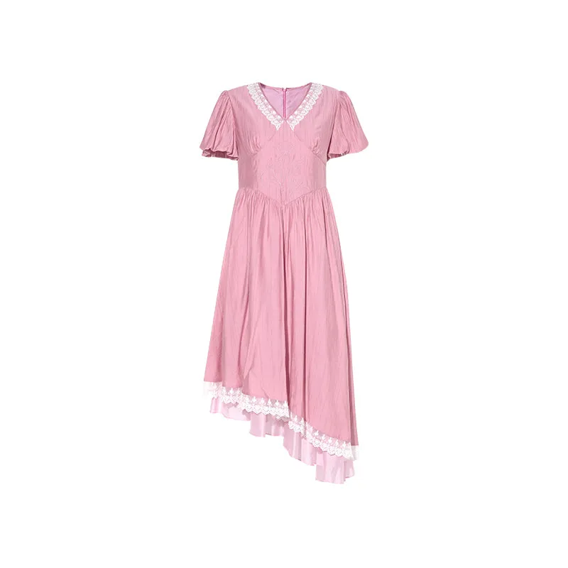 Rosalie Lace Trim Dress
