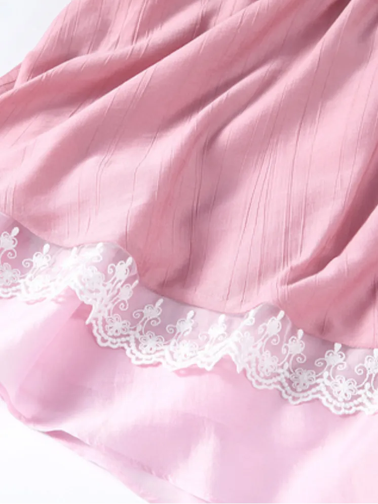 Rosalie Lace Trim Dress