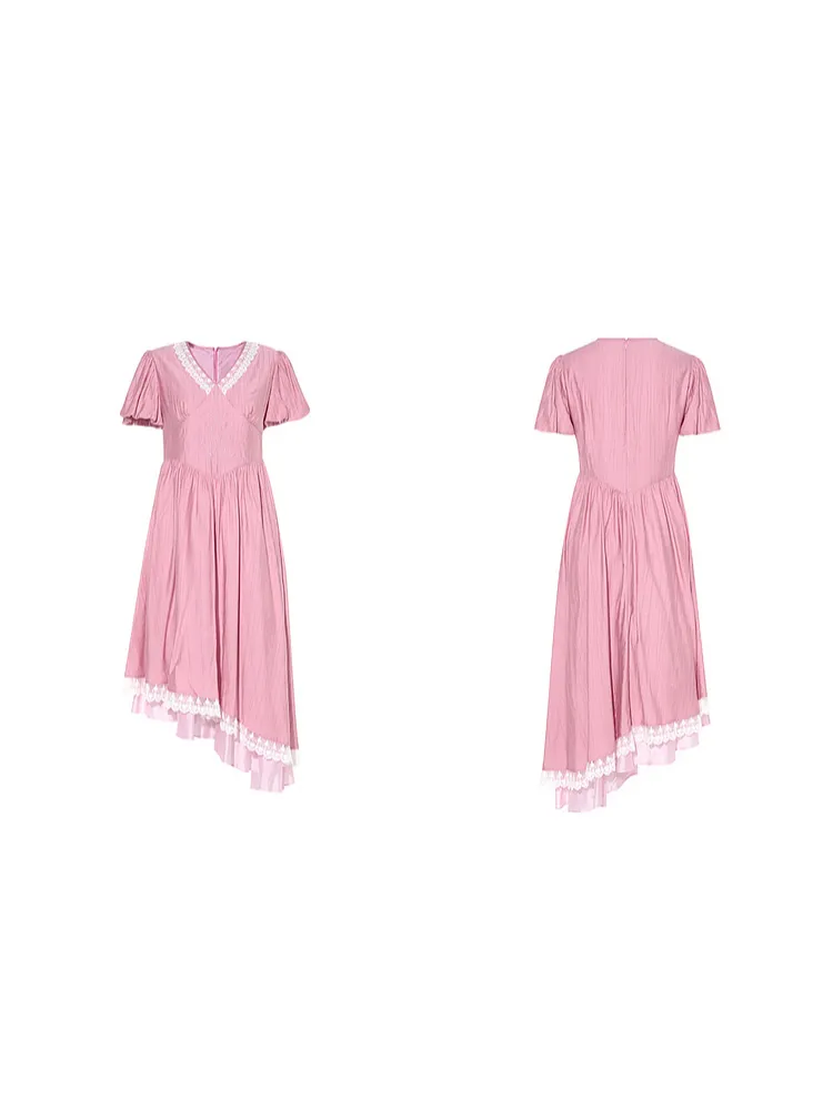 Rosalie Lace Trim Dress