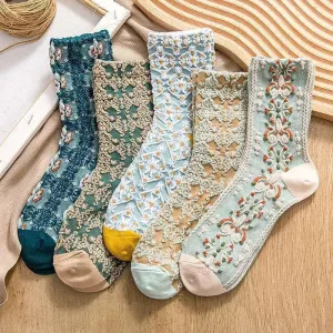Rosedale Cotton Blossom Socks