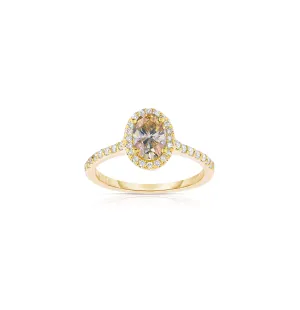 Sabel Collection Yellow Gold Fancy Diamond Fashion Ring