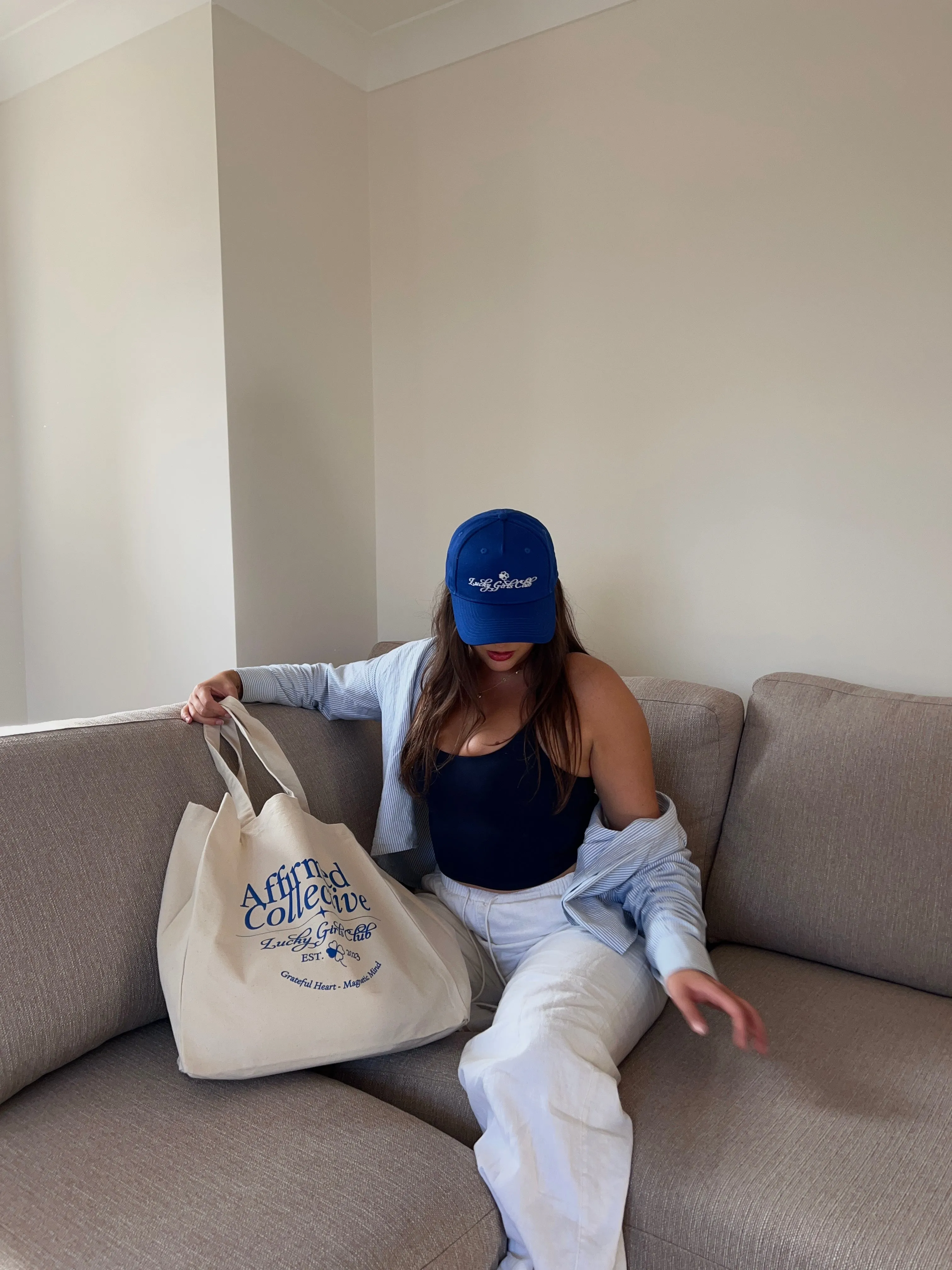 Sapphire Lucky Girl Cap
