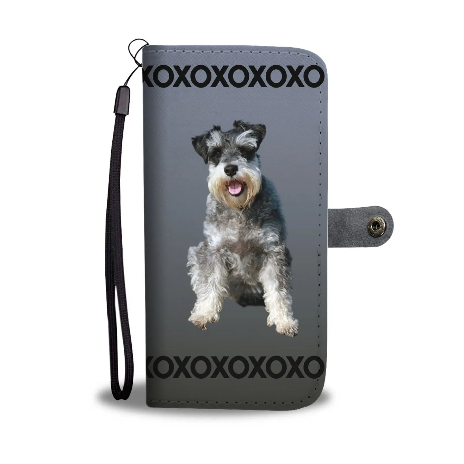 Schnauzer Phone Case Wallet