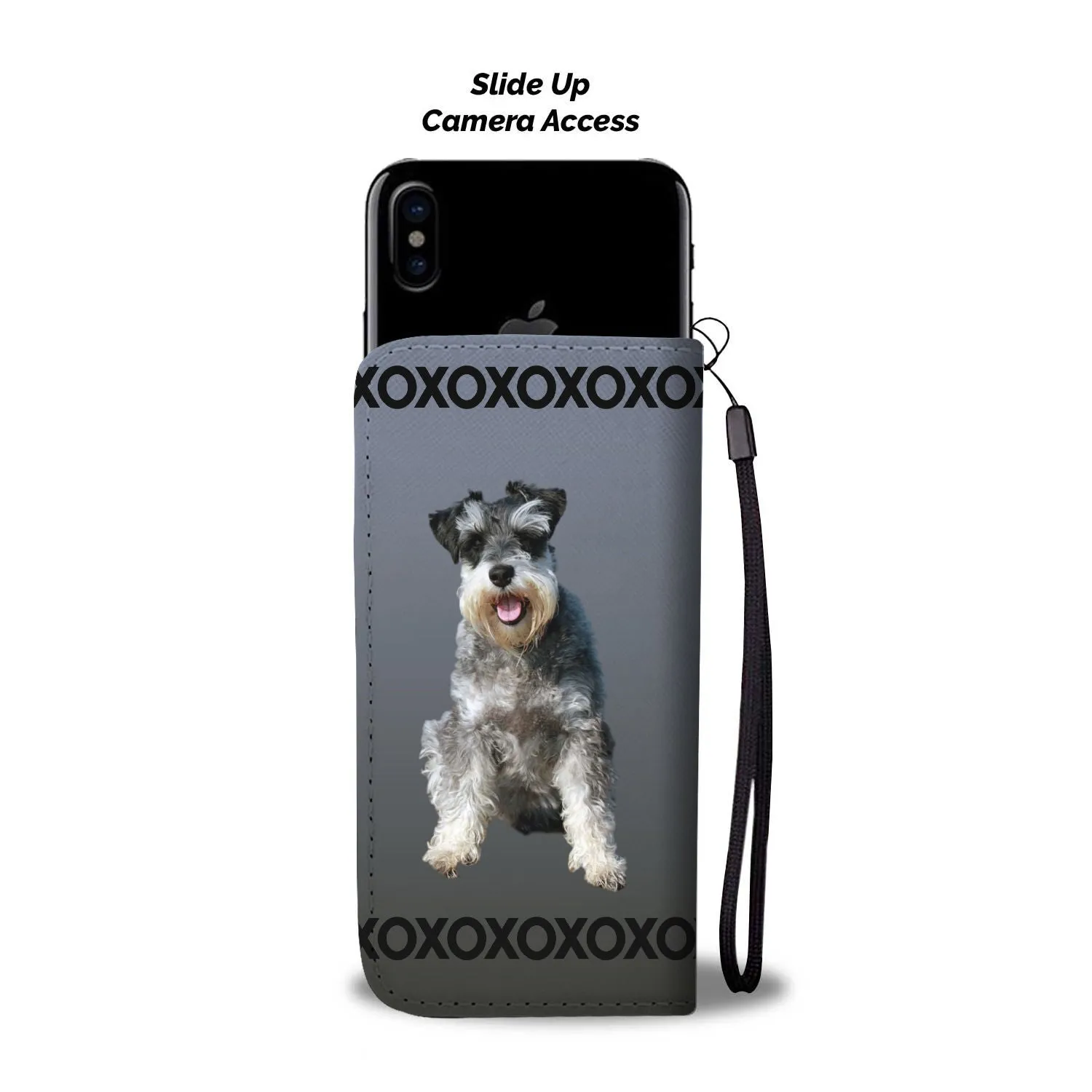 Schnauzer Phone Case Wallet