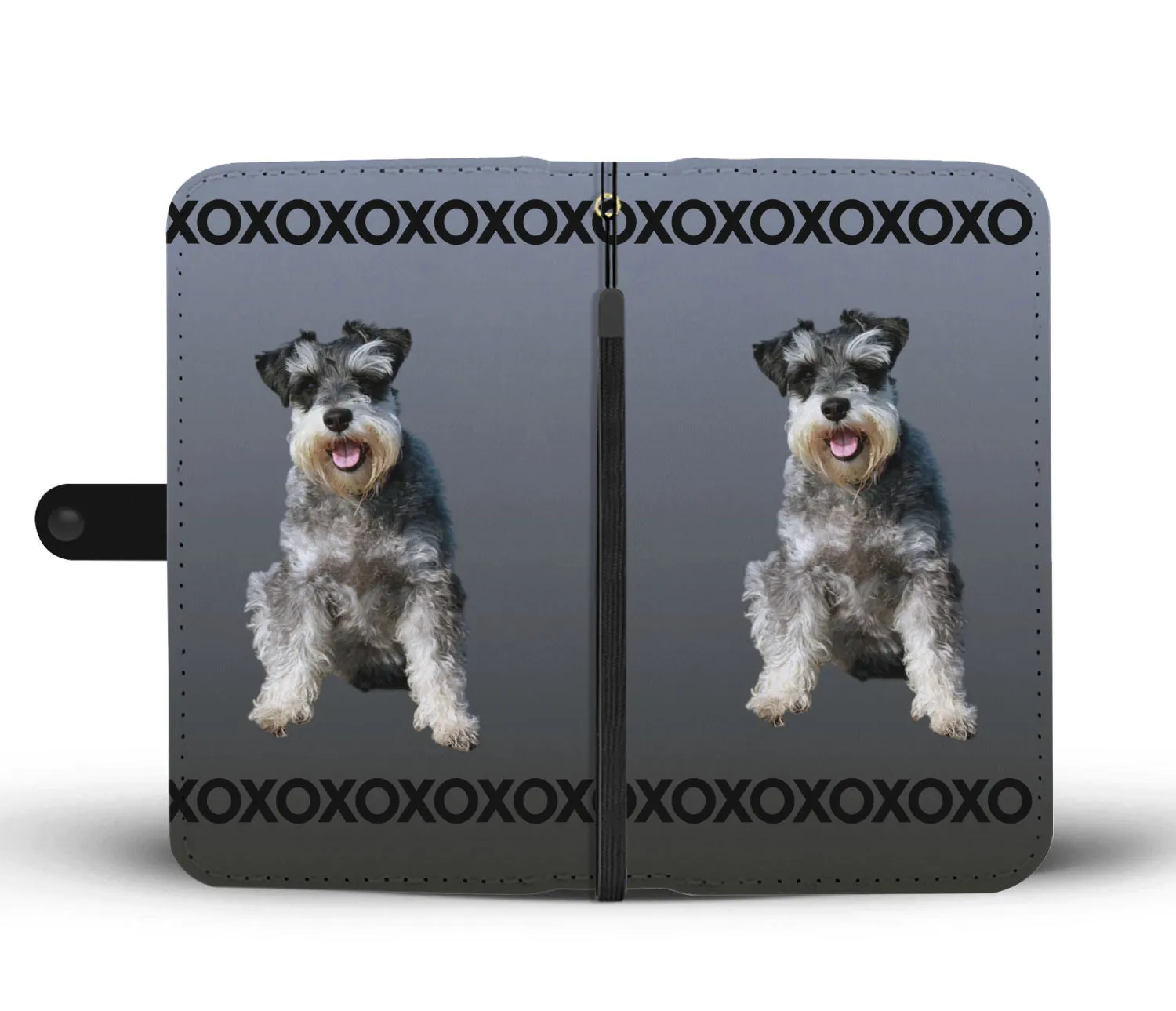 Schnauzer Phone Case Wallet