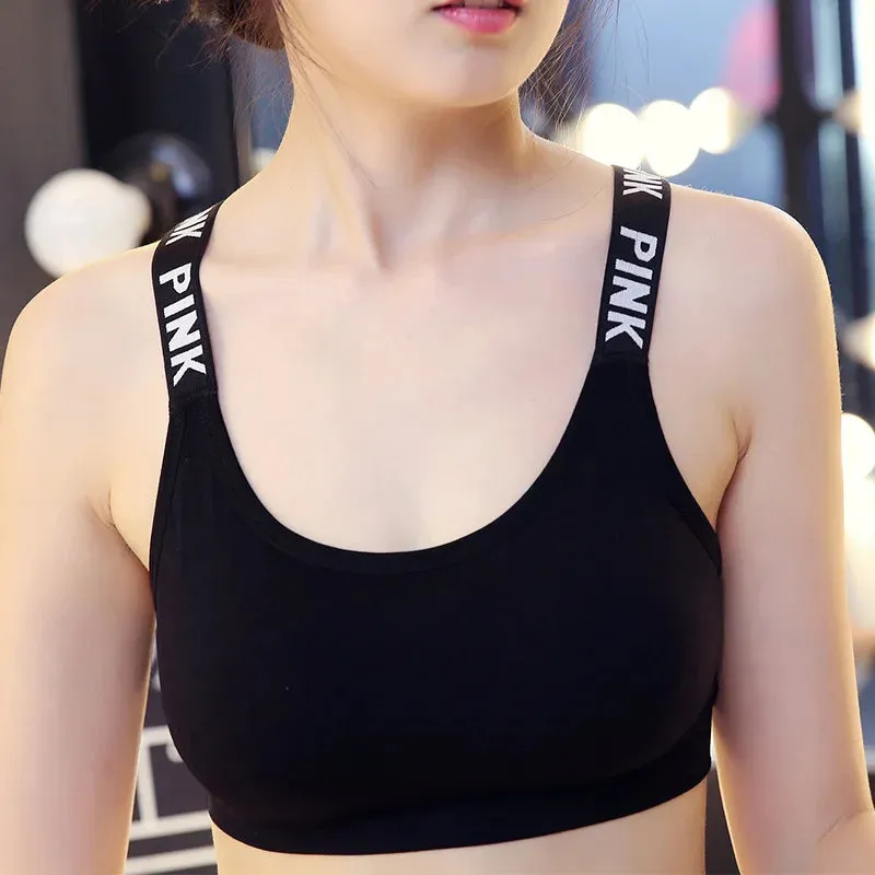 Seamless Women Cross Strap Sports Bra - Push Up, Yoga & Gym - Breathable Bras