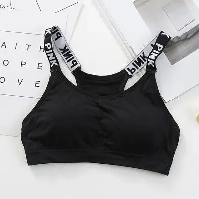 Seamless Women Cross Strap Sports Bra - Push Up, Yoga & Gym - Breathable Bras