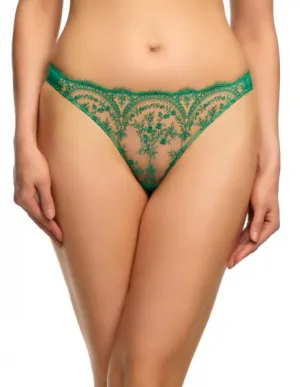 Severine G-String - Emerald -