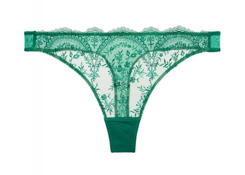 Severine G-String - Emerald -