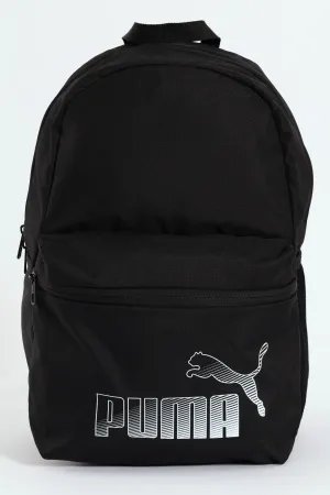 Shading Print Backpack - Black