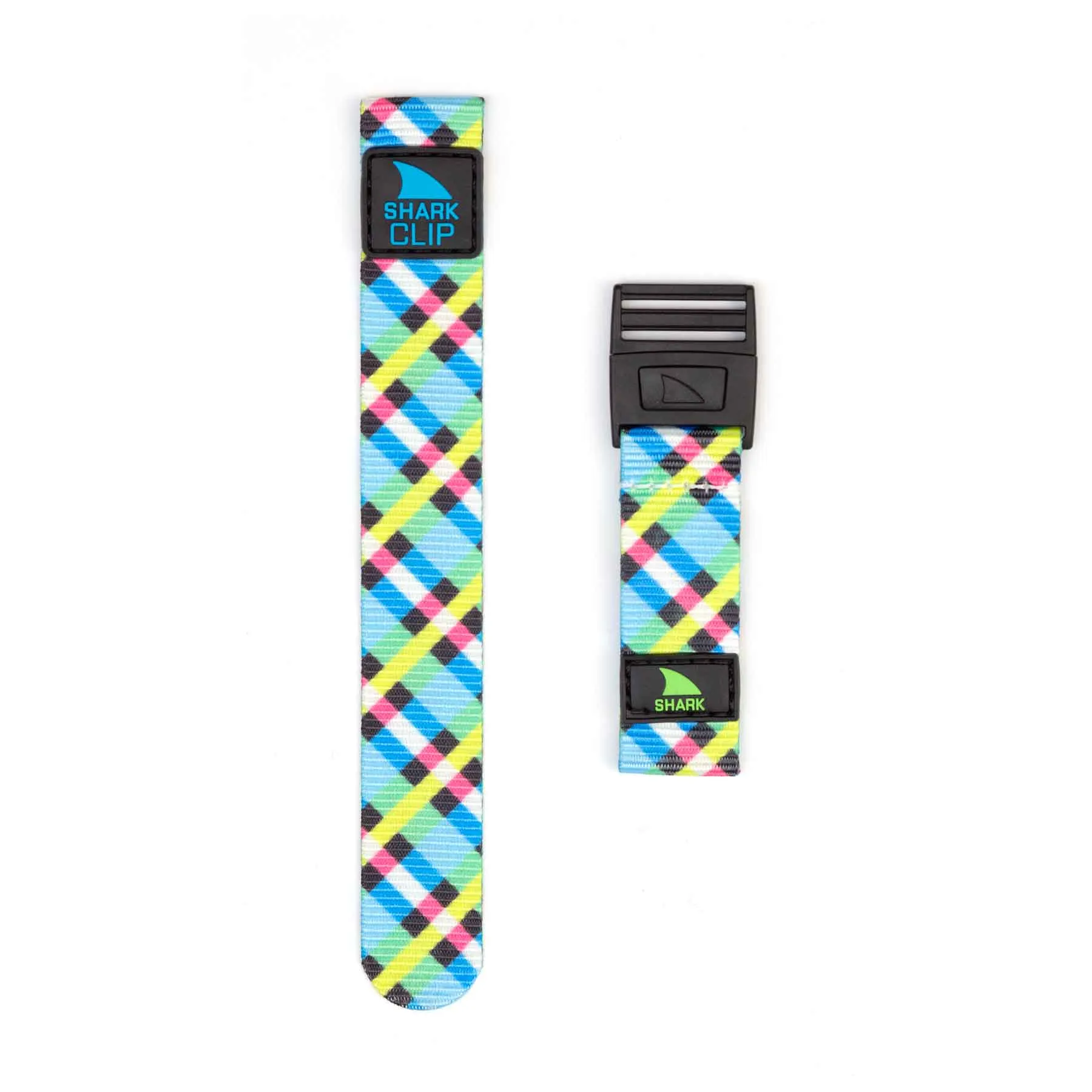 Shark Classic - Strap Kit - Clip - Neon Plaid