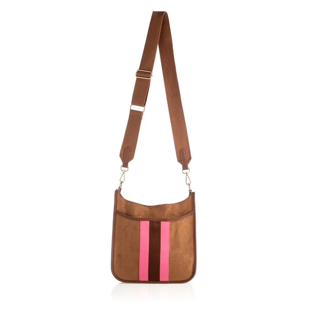 Shiraleah Blakely Cross-Body, Chocolate by Shiraleah