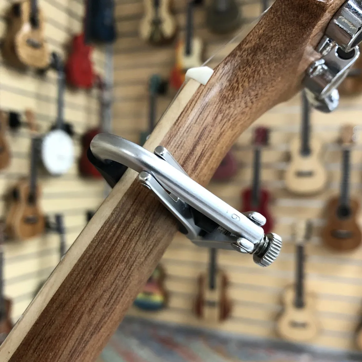 Shubb Ukulele Capo - Silver