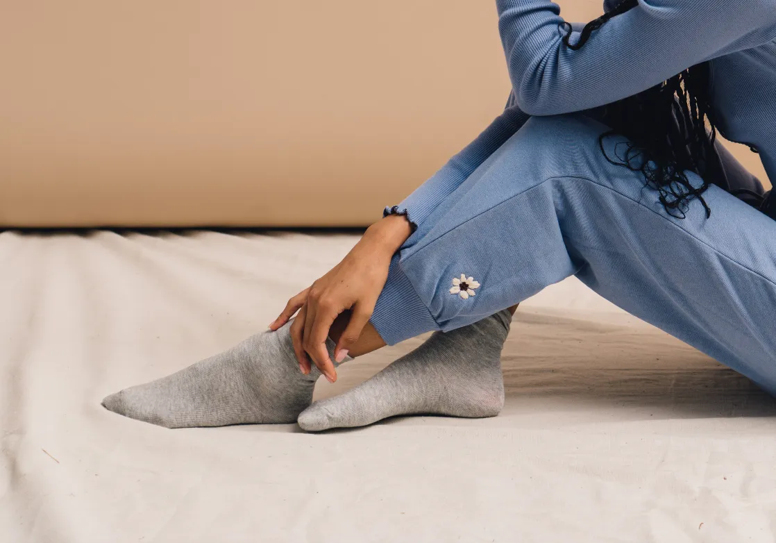 Skylar Sweatpant-Cielo