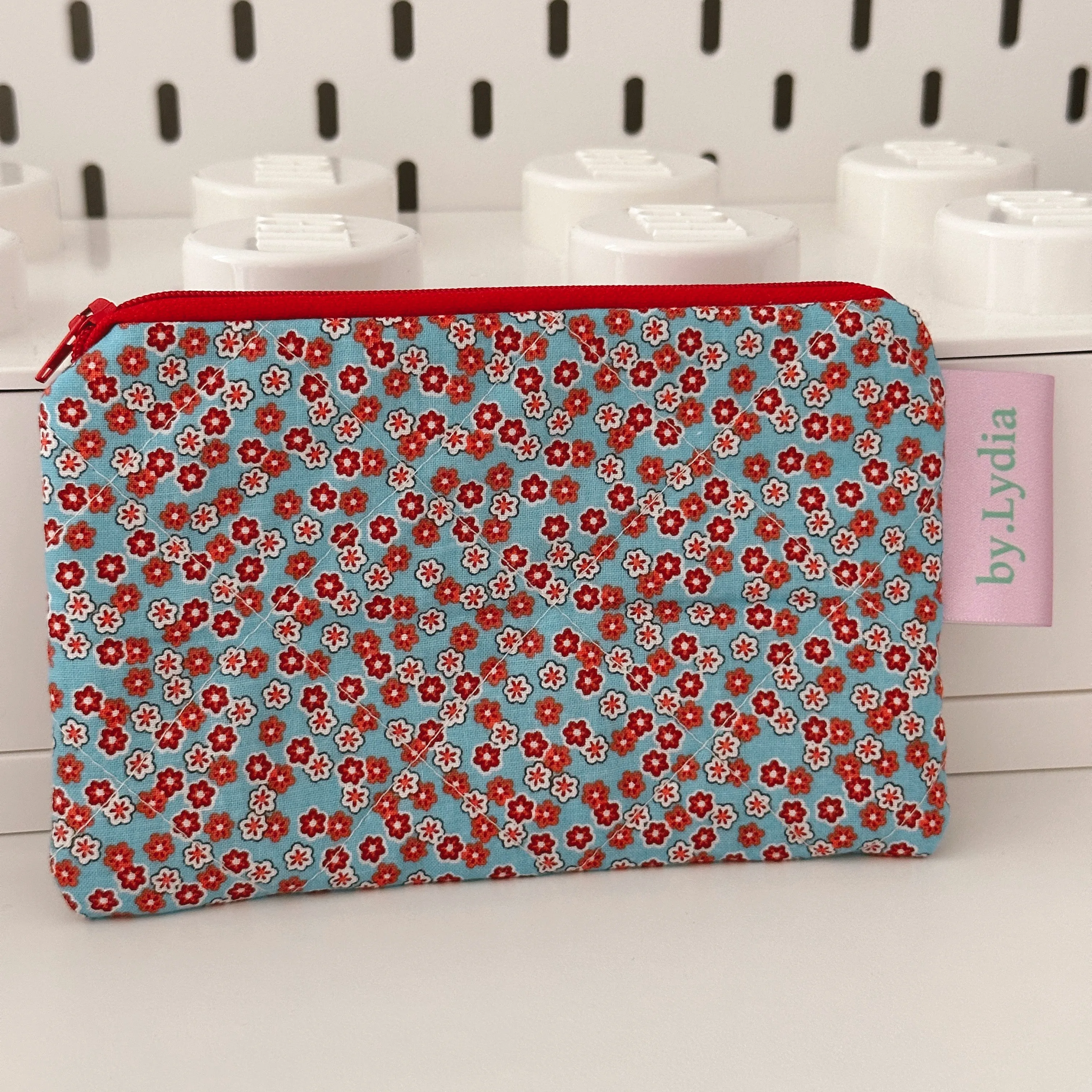 Small Flat Pouch - Flower Firework