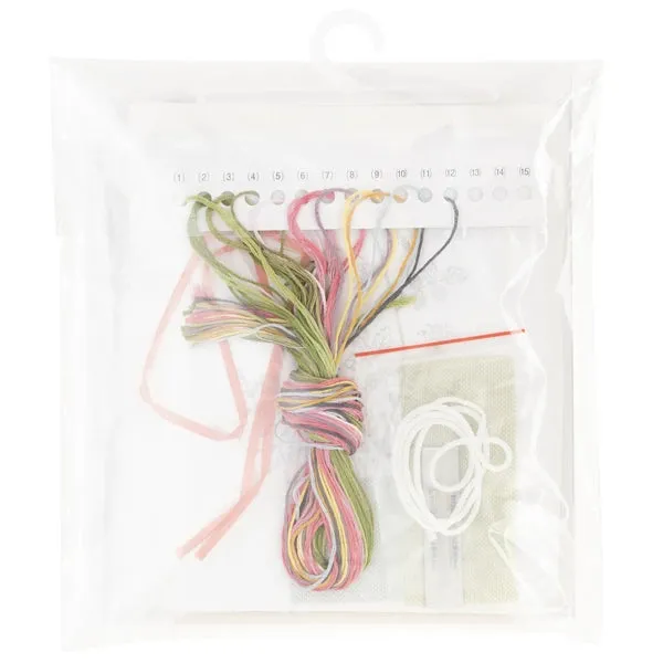 Small Rose Garden Embroidery Kit by Kazuko Aoki