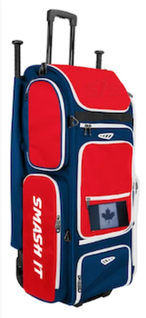 SMASH OPS V3 GUERRILLA Red/Navy/White Roller Bag