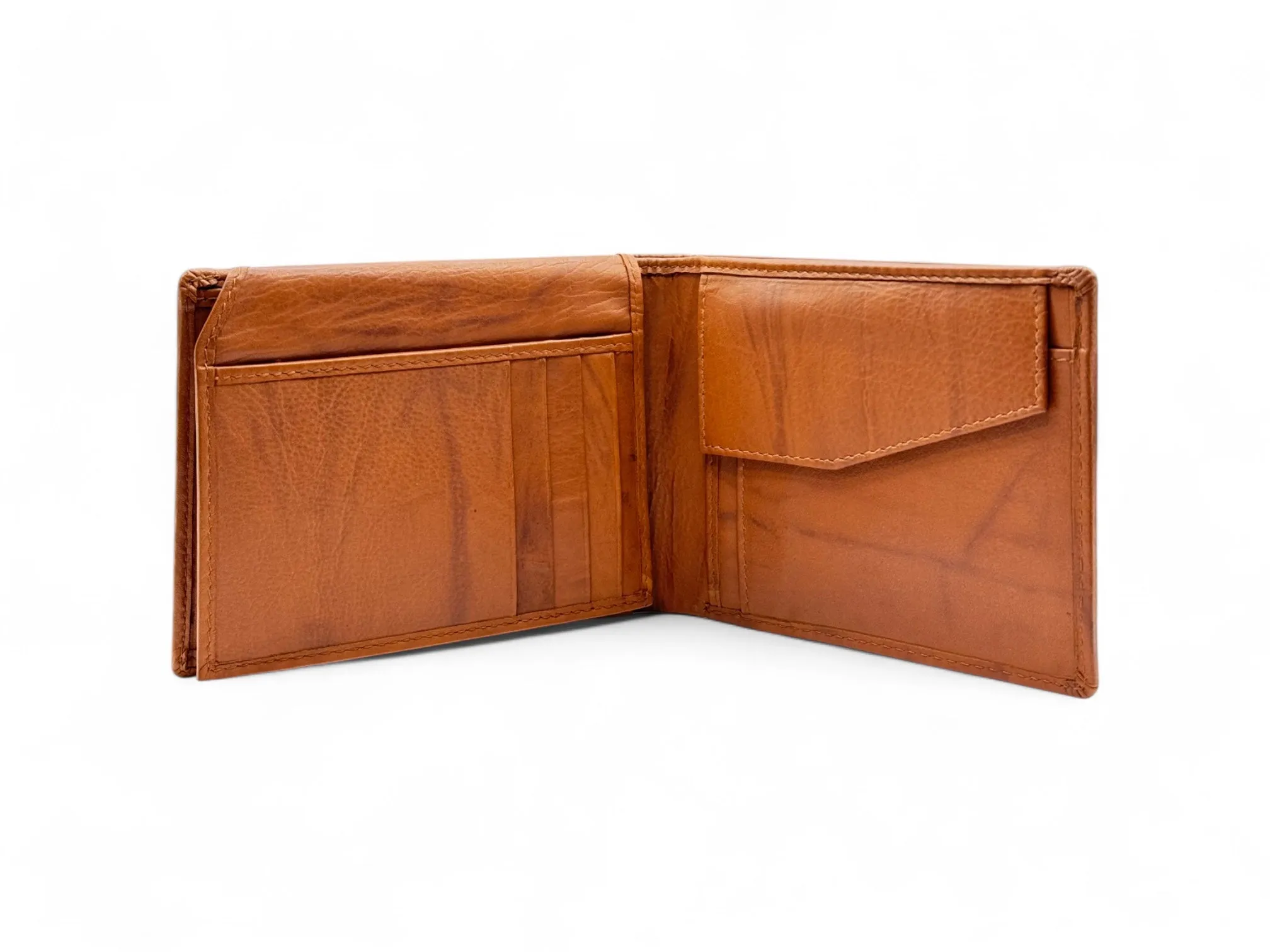 Smooth Premium 18 Card Billfold RFID Wallet | Coin Pocket #1886C