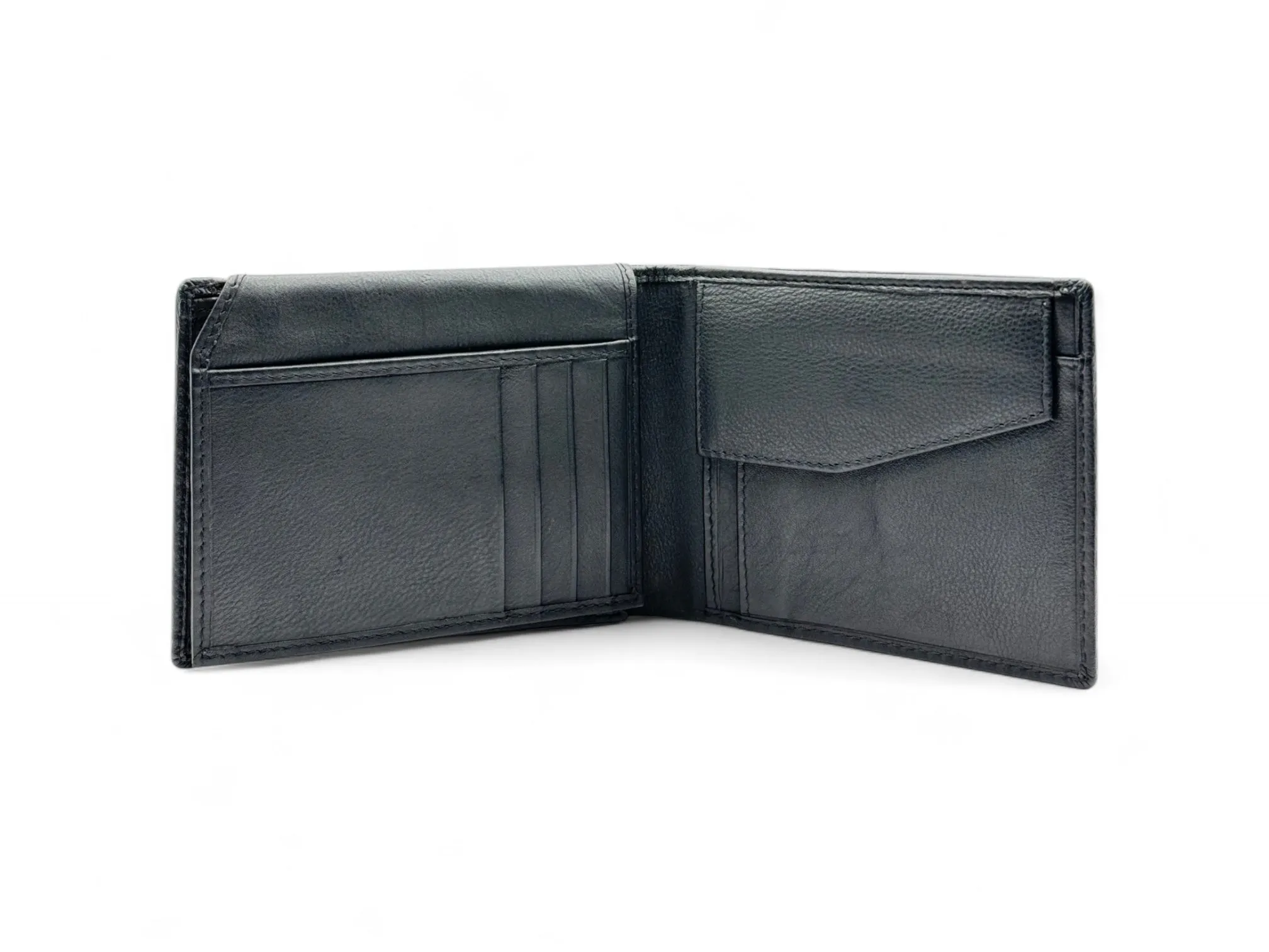 Smooth Premium 18 Card Billfold RFID Wallet | Coin Pocket #1886C