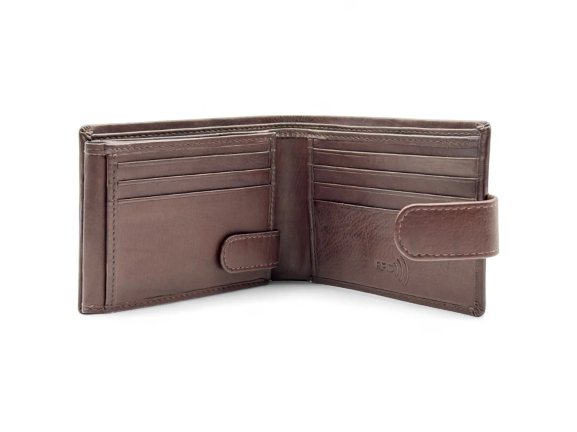 Smooth Premium 20 Card Billfold RFID Wallet Loop #1013L