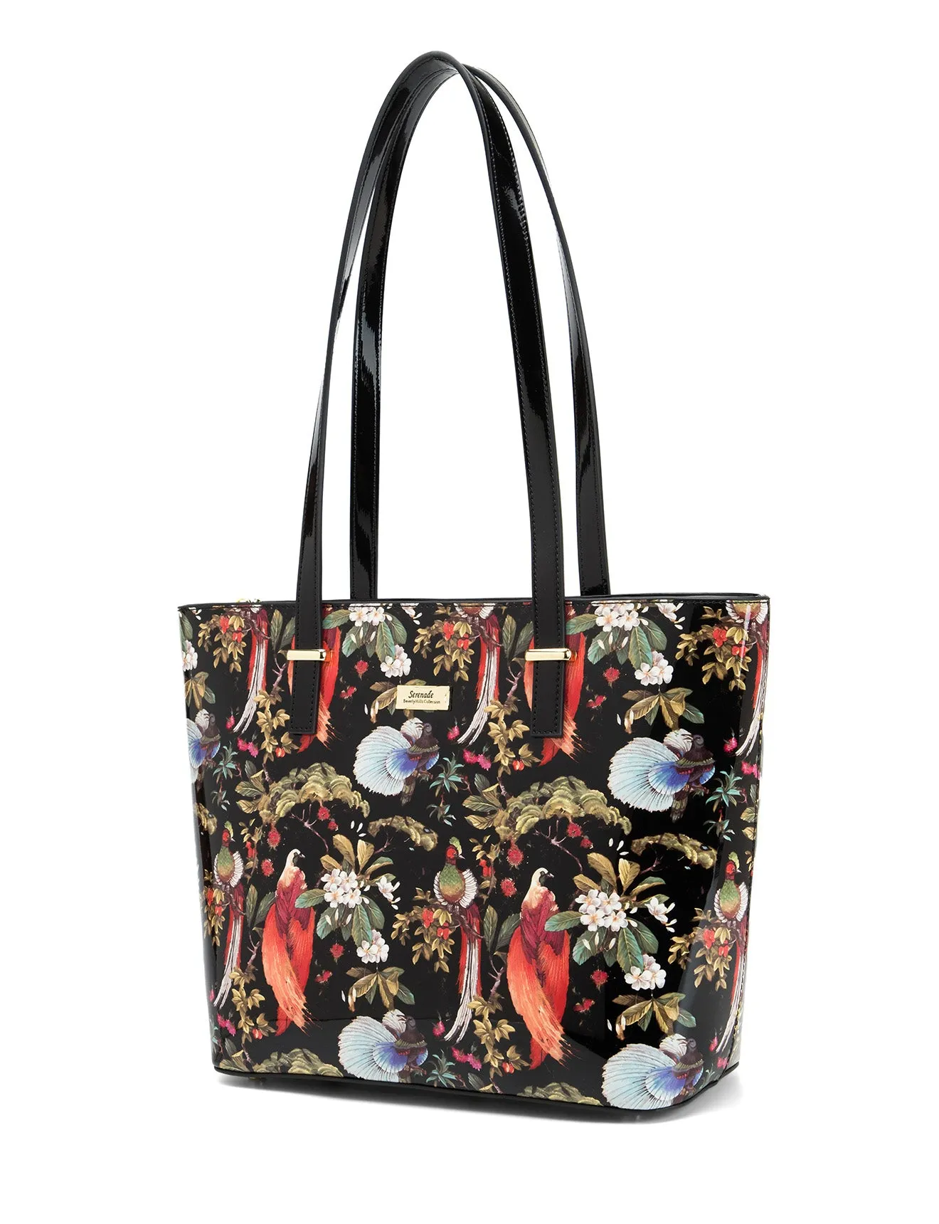SONGBIRD LARGE LEATHER TOTE BAG-SF26-0817- NEW IN