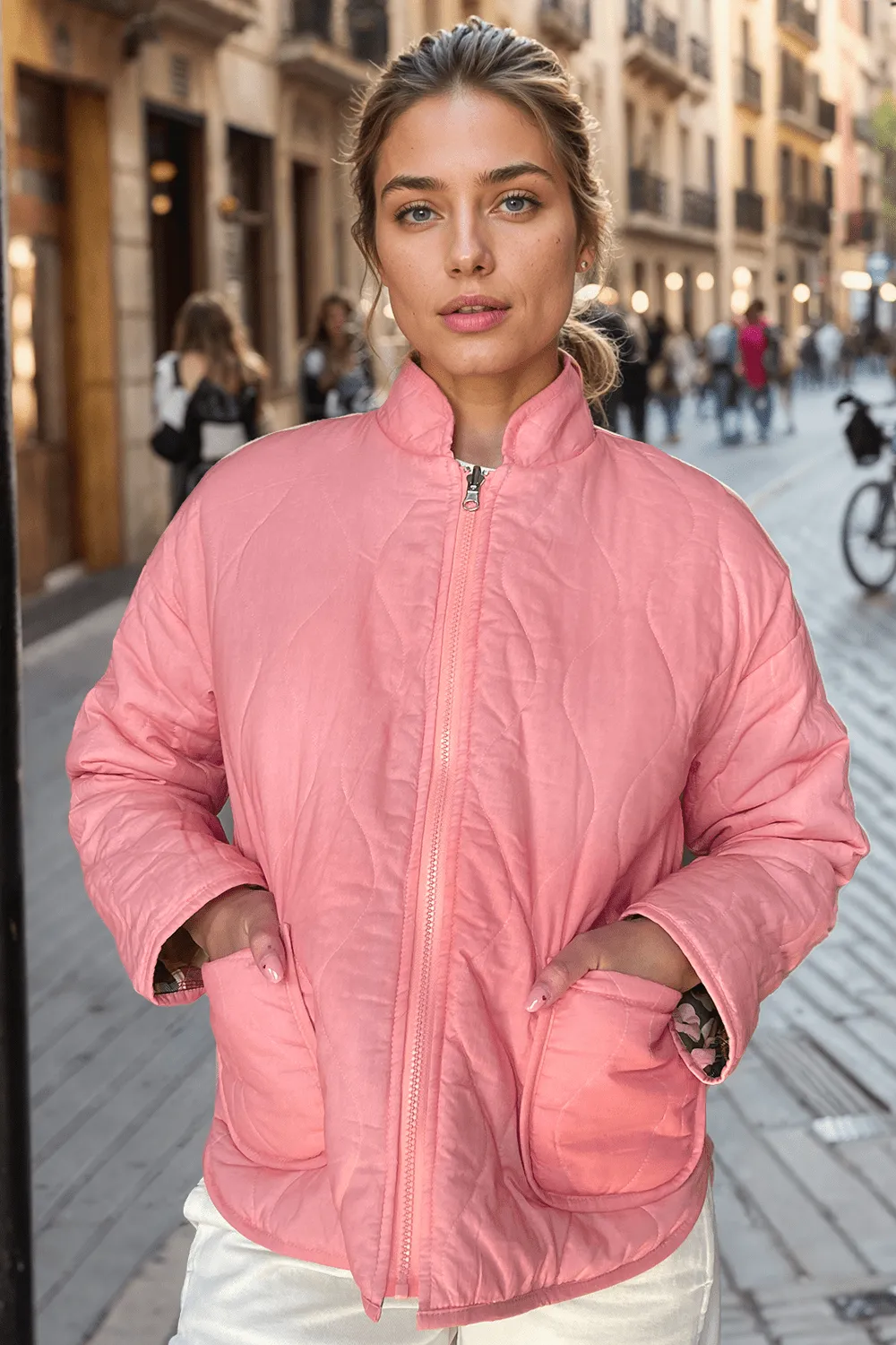 Spring Me Up double-sided jacket