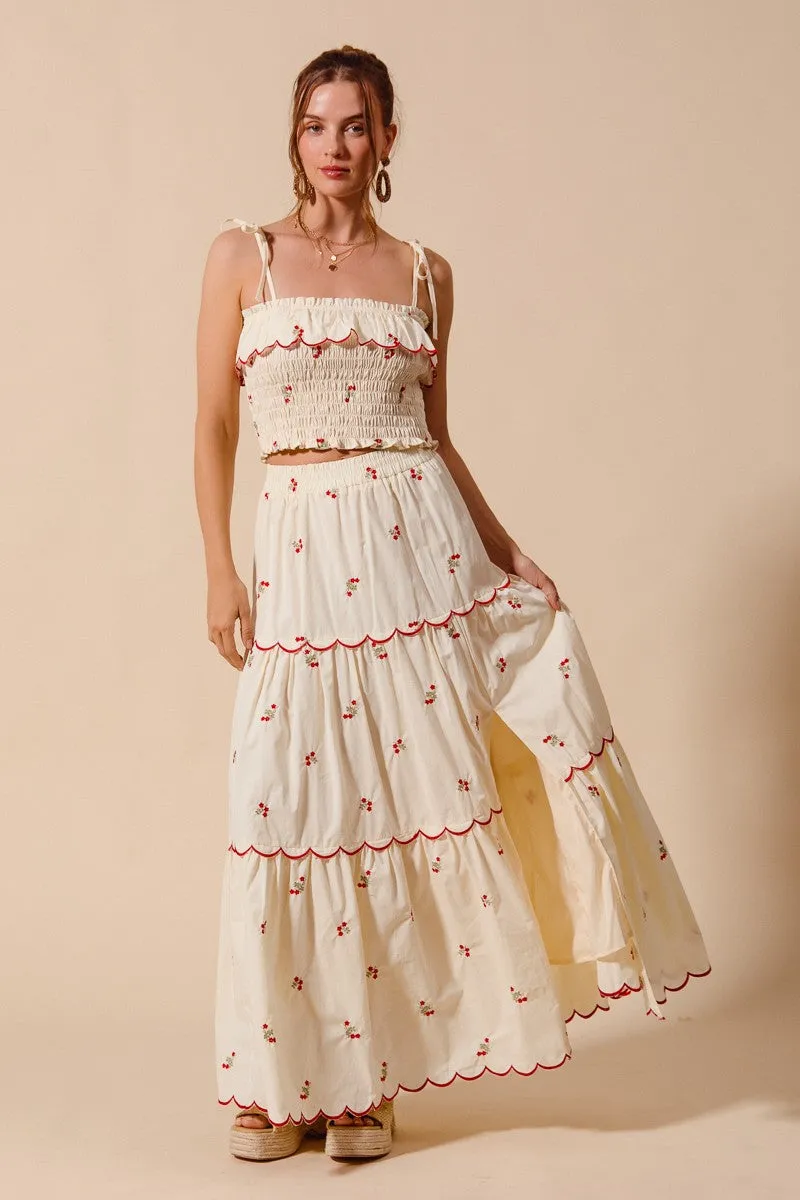 Spring Smocked Top