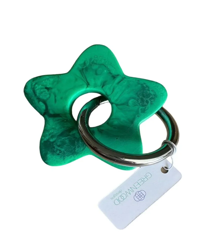 STAR Resin Keyrings