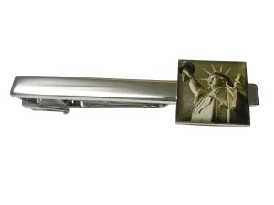 Statue of Liberty Square Tie Clip