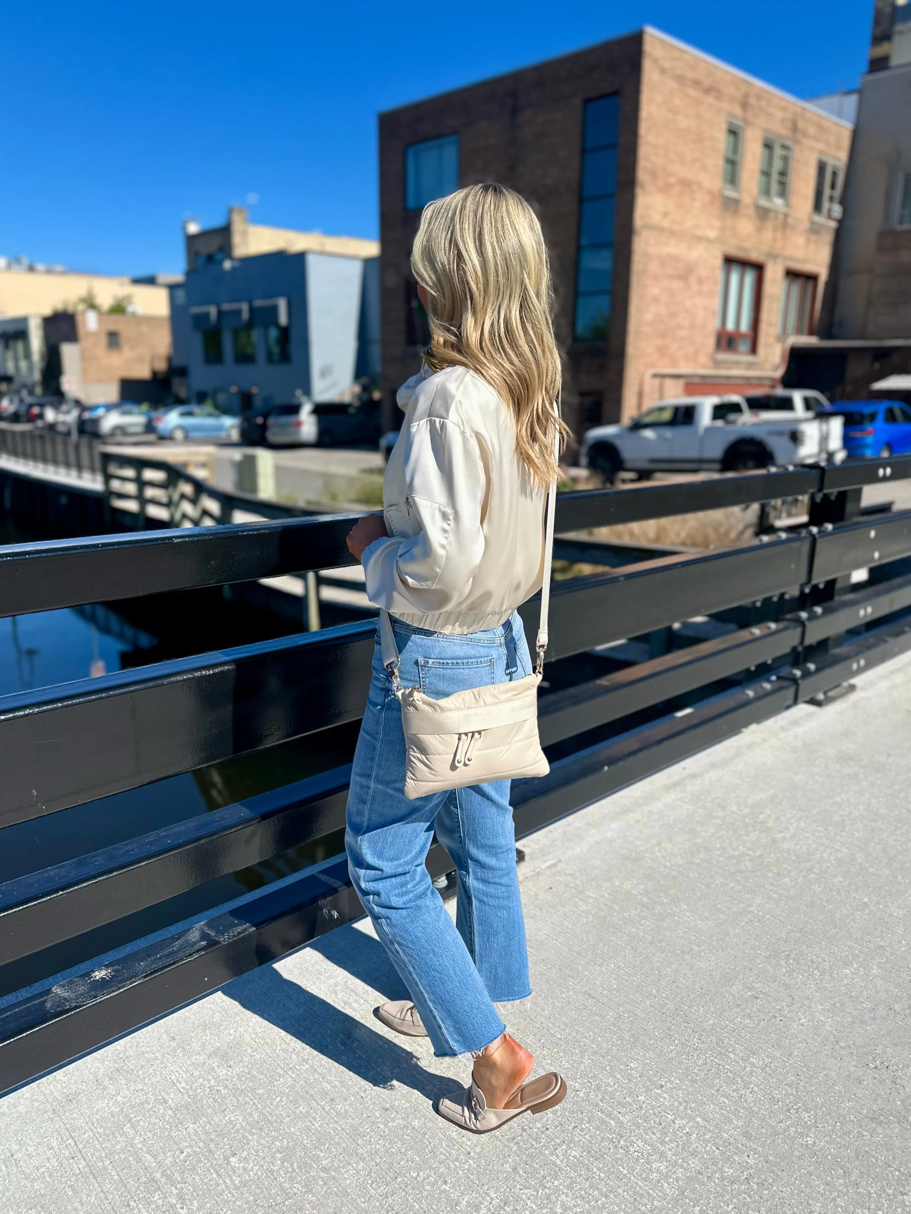 Steal The Attention Satin Bomber Jacket
