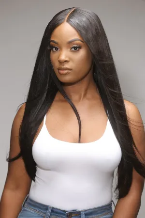 Straight 5x5 HD Closure Wig
