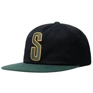 Stussy 2-Tone Vintage Cap Black