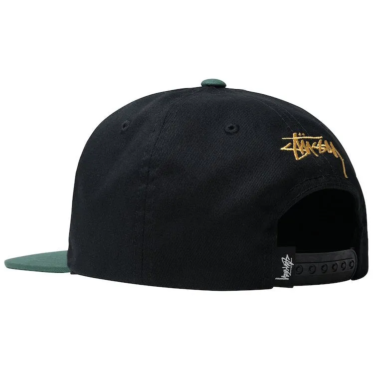 Stussy 2-Tone Vintage Cap Black