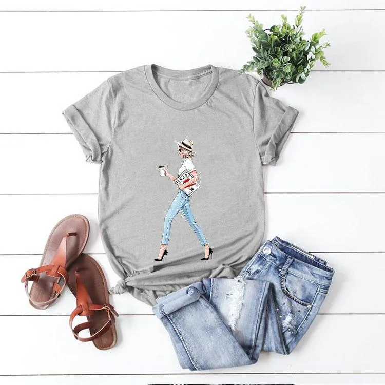 Style F : Fashion Multicolor T-shirt