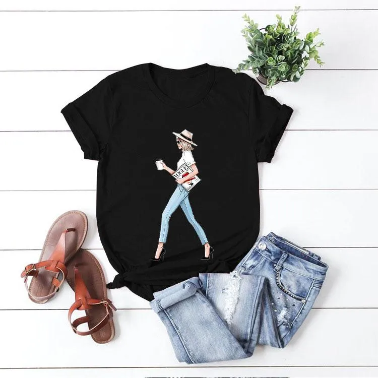 Style F : Fashion Multicolor T-shirt