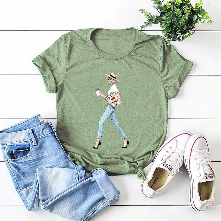 Style F : Fashion Multicolor T-shirt