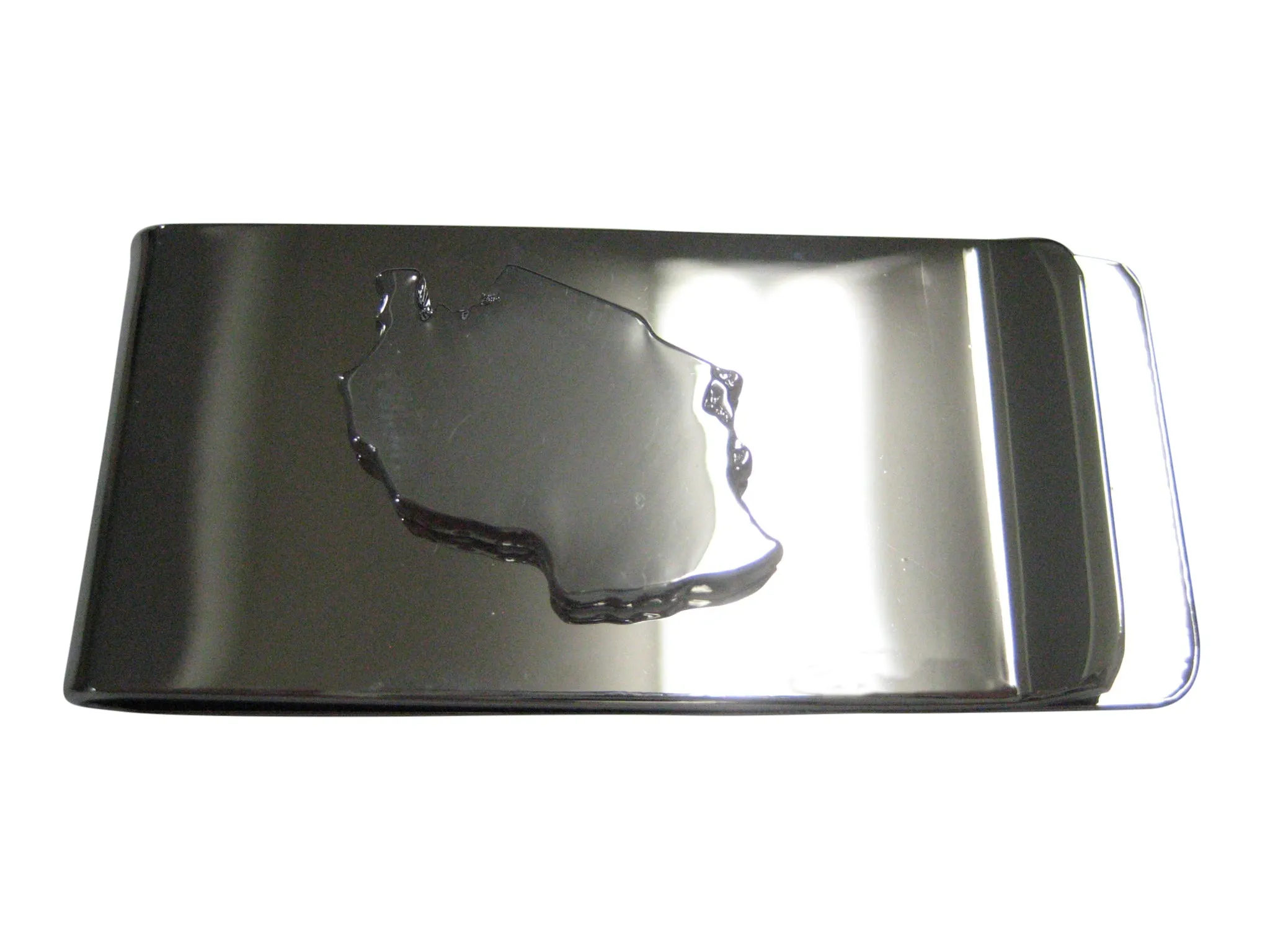 Tanzania Map Shape Money Clip