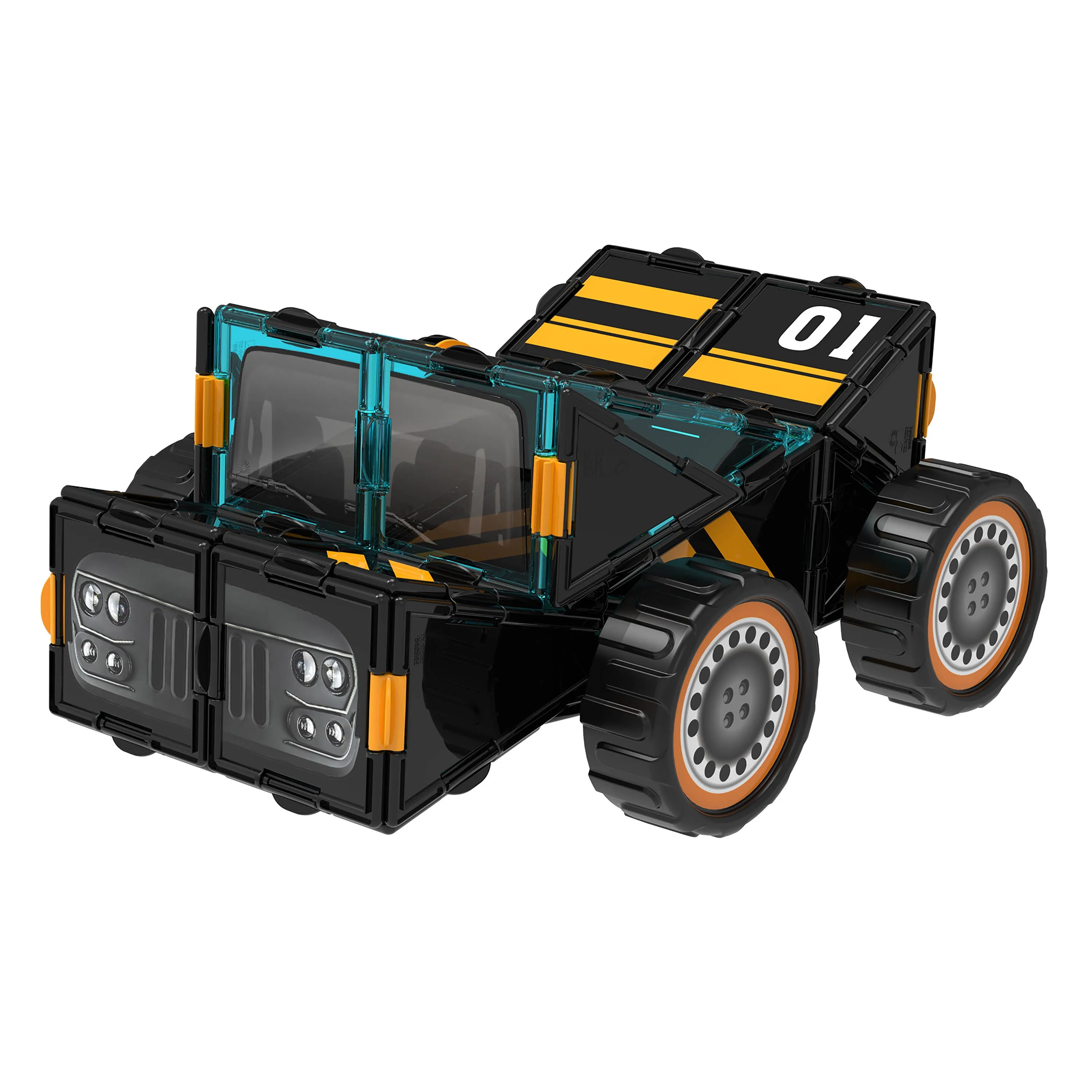 Techno Tiles: Muscle Car (100  pcs)