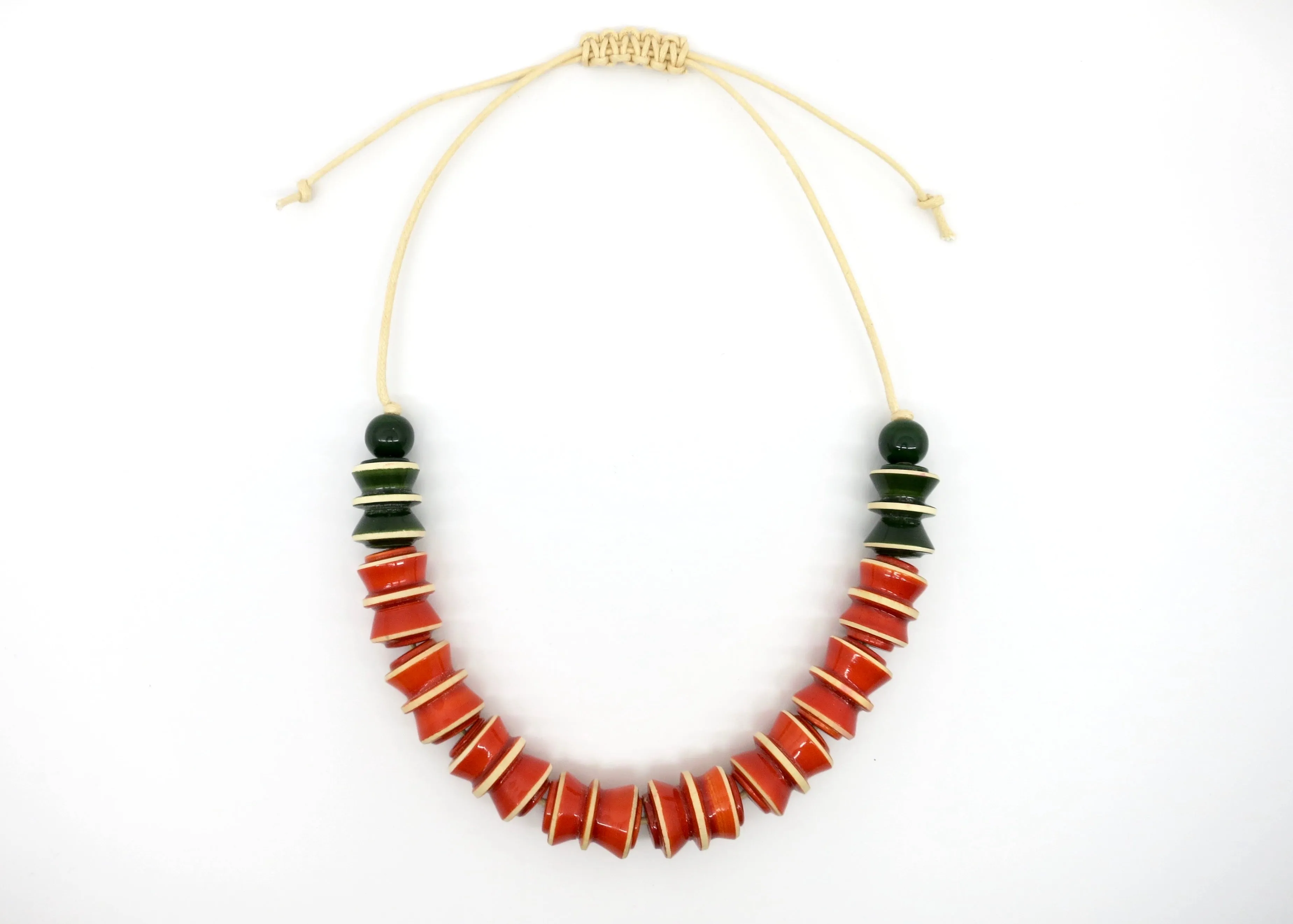 The Accordion Necklace (available in 3 different colors)
